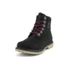 Paninara Collarless 6 Inch Wide Fit Waterproof Boots “Black Nubuck”