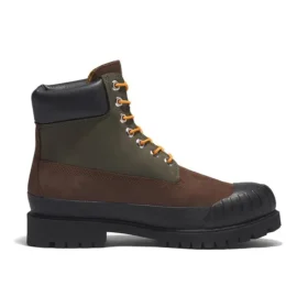 Premium 6 Inch Rubber-Toe Boot “Dark Brown”