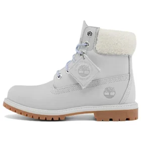 Premium 6 Inch Waterproof Boot “Light Grey Nubuck”