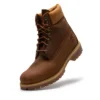 Premium 6 Inch Waterproof Boot “Medium Brown Yellow”
