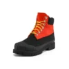 Premium 6 Inch Waterproof Boot “Medium Orange Nubuck with Black”