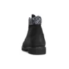 Premium 6 Inch Waterproof Boots “Black and Logo Print”