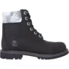 Premium 6 Inch Waterproof Boots “Black Nubuck with Grey Camo Collar”