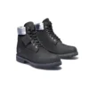 Premium 6 Inch Waterproof Boots “Black Nubuck with Grey Camo Collar”