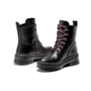 Premium 6 Inch Waterproof Boots “Black Red”
