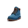 Premium 6 Inch Waterproof Boots “Blue Suede Nubuck Camo”