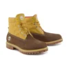 Premium 6 Inch Waterproof Boots “Brown Nubuck with Wheat”