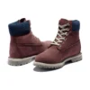 Premium 6 Inch Waterproof Boots “Burgundy Nubuck”