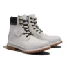 Premium 6 Inch Waterproof Boots “Light Grey Nubuck”