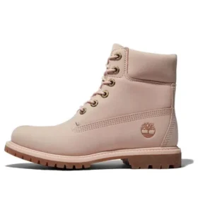 Premium 6 Inch Waterproof Boots “Light Pink Nubuck”