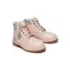 Premium 6-inch Waterproof Boots “Pink Full Grain”