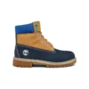 Premium 6 Inch Waterproof Boots “Wheat Blue Navy”