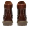 Premium 6 Inch Waterproof “Brown Full Grain Black”