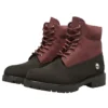 Premium 6 Inch Waterproof “Burgundy Black”
