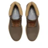 Premium 6 Inch Waterproof “Dark Brown Nubuck Olive”