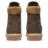 Premium 6 Inch Waterproof “Dark Brown Nubuck Olive”