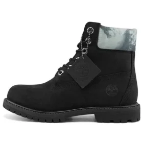 Premium 6-inch Waterproof Wide-Fit Boot “Black Nubuck”