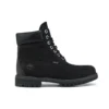 Premium 6 Inch Waterproof Wide-Fit Boot “Black Nubuck”