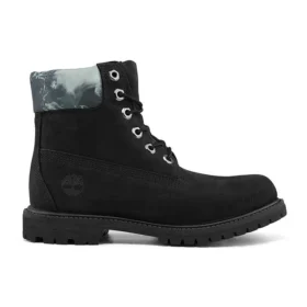 Premium 6-inch Waterproof Wide-Fit Boot “Black Nubuck”