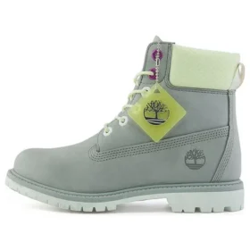 Premium 6 Inch Waterproof Wide Fit Boot “Grey Nubuck”