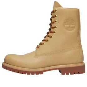 Premium Waterproof 8 Inch Boots “Light Beige”