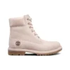 Premium Waterproof Lace Up Hiking Boots “Pale Pink”