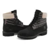 Premium Waterproof Wide Fit Boot “Black Nubuck with Pink”