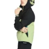 Pullover Windbreaker Jacket “Black Green”