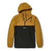 Pullover Windbreaker Jacket “Brown Black”
