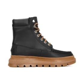 Ray City Moc Toe Chukka Boots “Black Regenerative Leather”