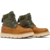 Raywood 6 Inch EK+ Wide Fit Waterproof Boots “Wheat Nubuck with Green”