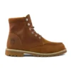Redwood Falls Waterproof Moc-Toe Wide-Fit Boots “Rust Nubuck”