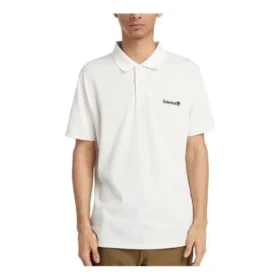 Retro White Moisture-Wicking Polo Shirt “White”
