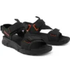 Ripcord Double-Strap Sandals “Black”