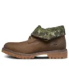Roll Top Boots Basic “Brown Green Camouflage”