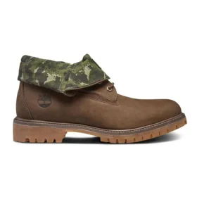 Roll Top Boots Basic “Brown Green Camouflage”