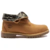 Roll Top Premium Boots Basic “Wheat Olive Green Camouflage”