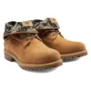 Roll Top Premium Boots Basic “Wheat Olive Green Camouflage”