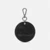 Round 2-Sided Leather Key Ring Round 2-Sided Leather Key Ring