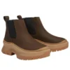 Roxie Lane Chelsea Boot “Dark Brown Nubuck”