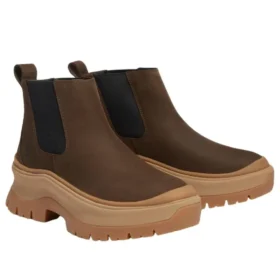 Roxie Lane Chelsea Boot “Dark Brown Nubuck”