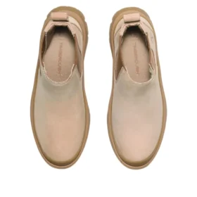 Roxie Lane Chelsea Boot “Light Beige Nubuck”