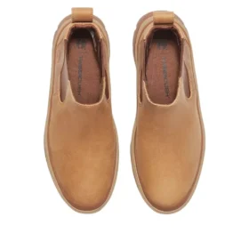 Roxie Lane Chelsea Boot “Medium Brown Full-Grain”