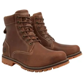 Rugged II 6 Inch Plain Toe Boot “Brown”