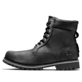 Rugged Waterproof II 6 Inch Boots “Black Full Grain”