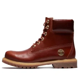 Safari Crocodile 6 Inch Waterproof Boot “Red Brown”
