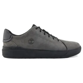 Seneca Bay Leather Sneaker “Dark Grey”