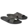 Seton Bay Cross Strap Sandals “Black”