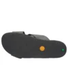 Seton Bay Cross Strap Sandals “Black”