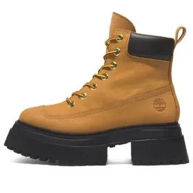 Sky 6 Inch Lace Up Boots “Wheat Nubuck”